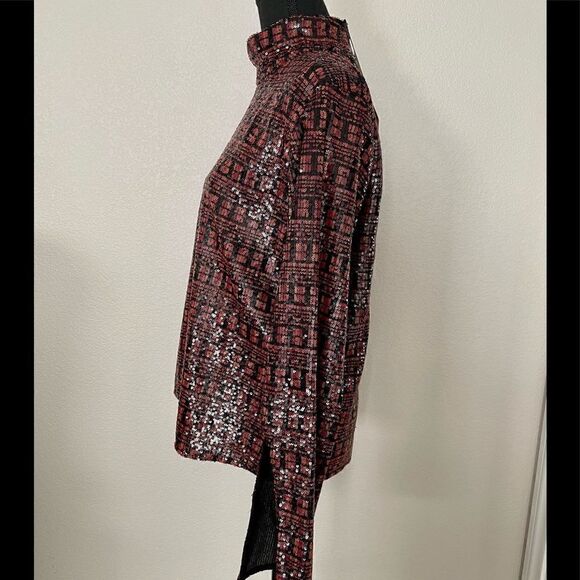 NWT Zara Sequin Top  - Picture 7 of 9